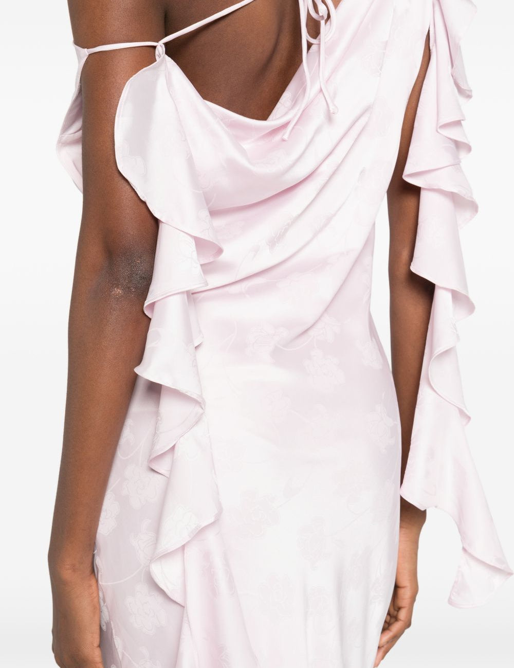 Abito con ruches in rosa Rotate - donna 