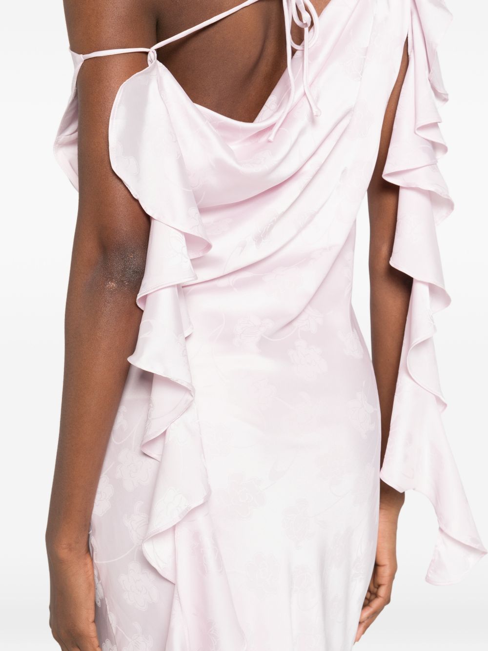 Abito con ruches in rosa Rotate - donna 
