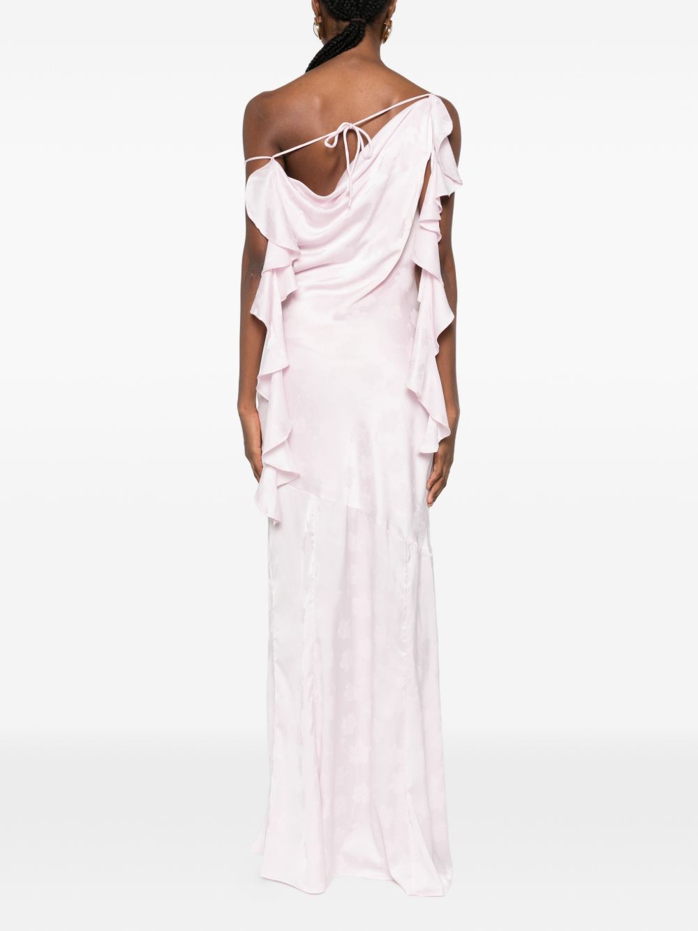 Abito con ruches in rosa Rotate - donna 