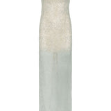 Abito midi in pizzo in grigio Rotate - donna 