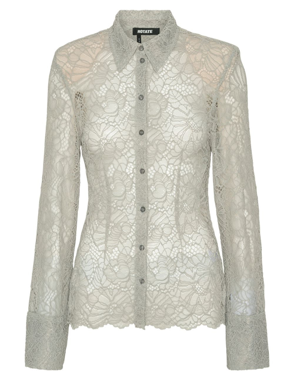 Camicia in pizzo in grigio Rotate - donna 