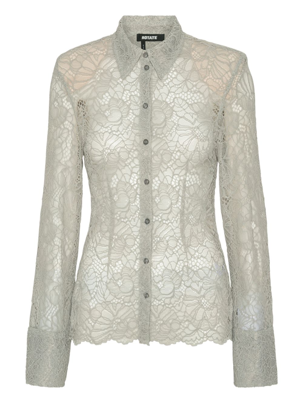 Camicia in pizzo in grigio Rotate - donna 