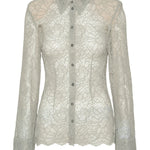 Camicia in pizzo in grigio Rotate - donna 