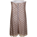 Abito mini con spalline sottili in oro ROTATE - donna 