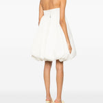 Abito mini camisole in bianco Rotate - donna 