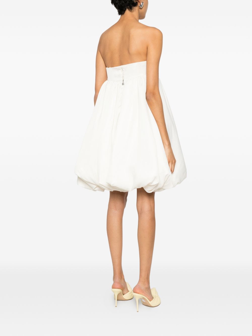 Abito mini camisole in bianco Rotate - donna 