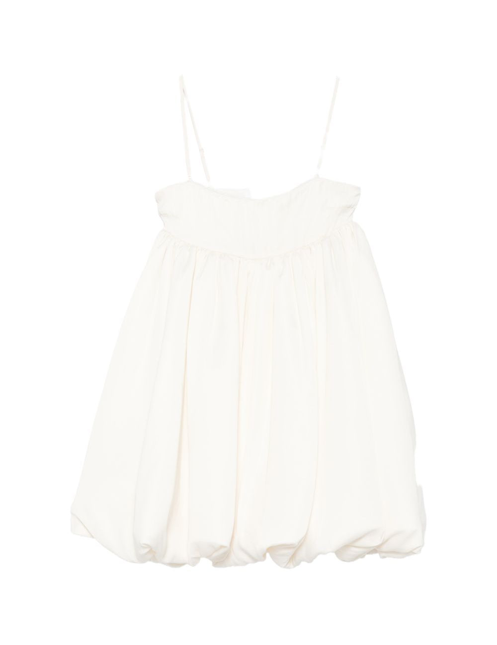 Abito mini camisole in bianco Rotate - donna 