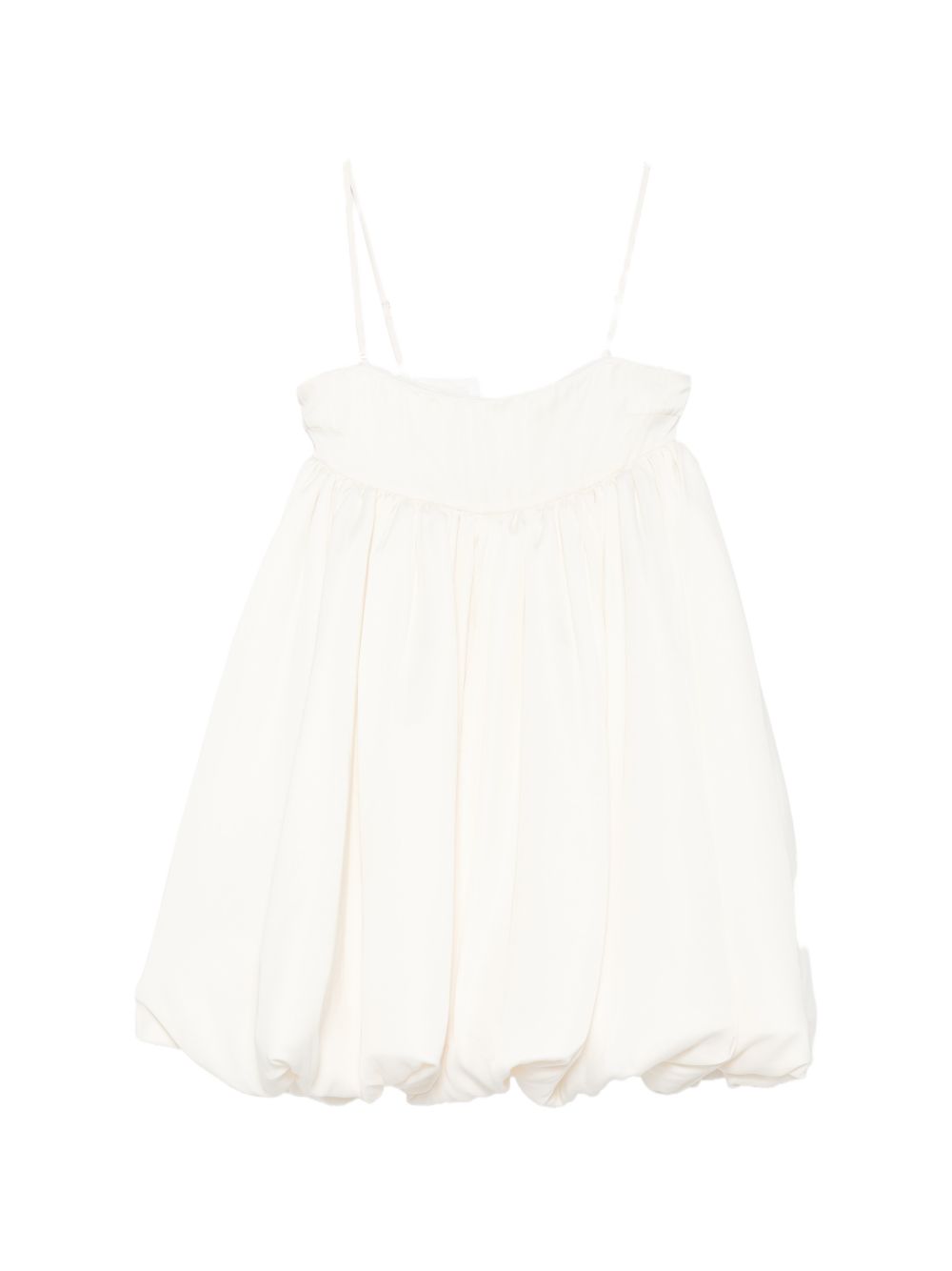 Abito mini camisole in bianco Rotate - donna 