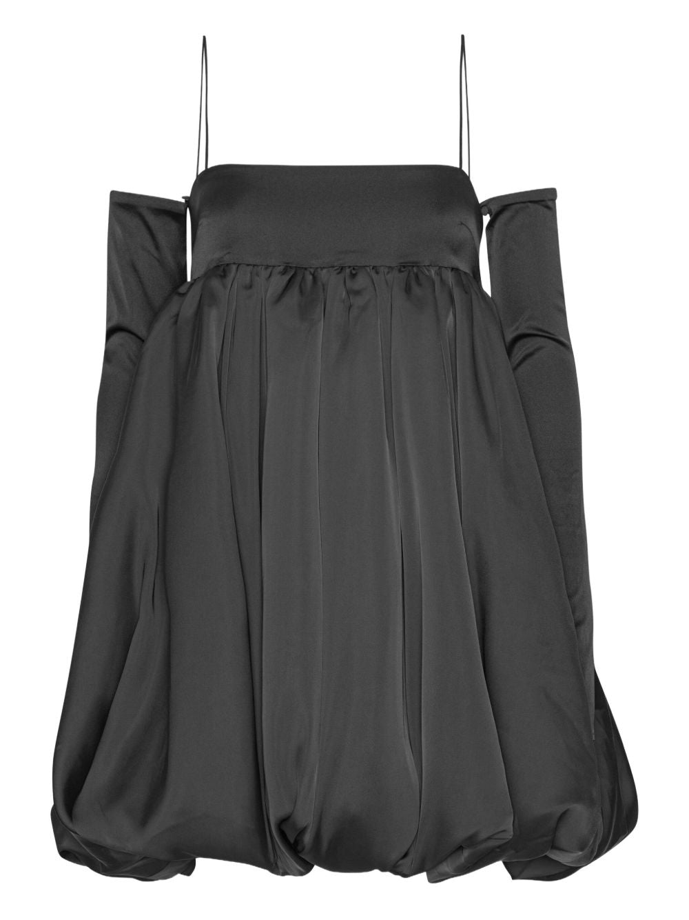 Abito midi in nero Rotate holiday - donna 