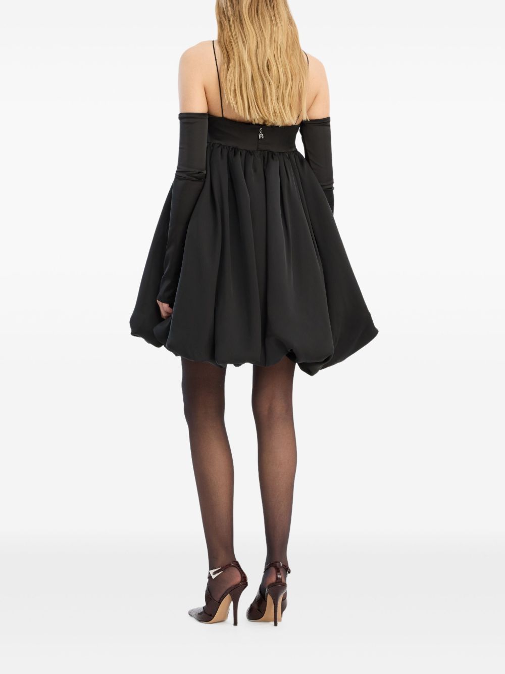 Abito midi in nero Rotate holiday - donna 