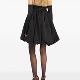 Abito midi in nero Rotate holiday - donna 