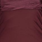 Abito con maniche a sbuffo in bordeax Rotate holiday - donna 