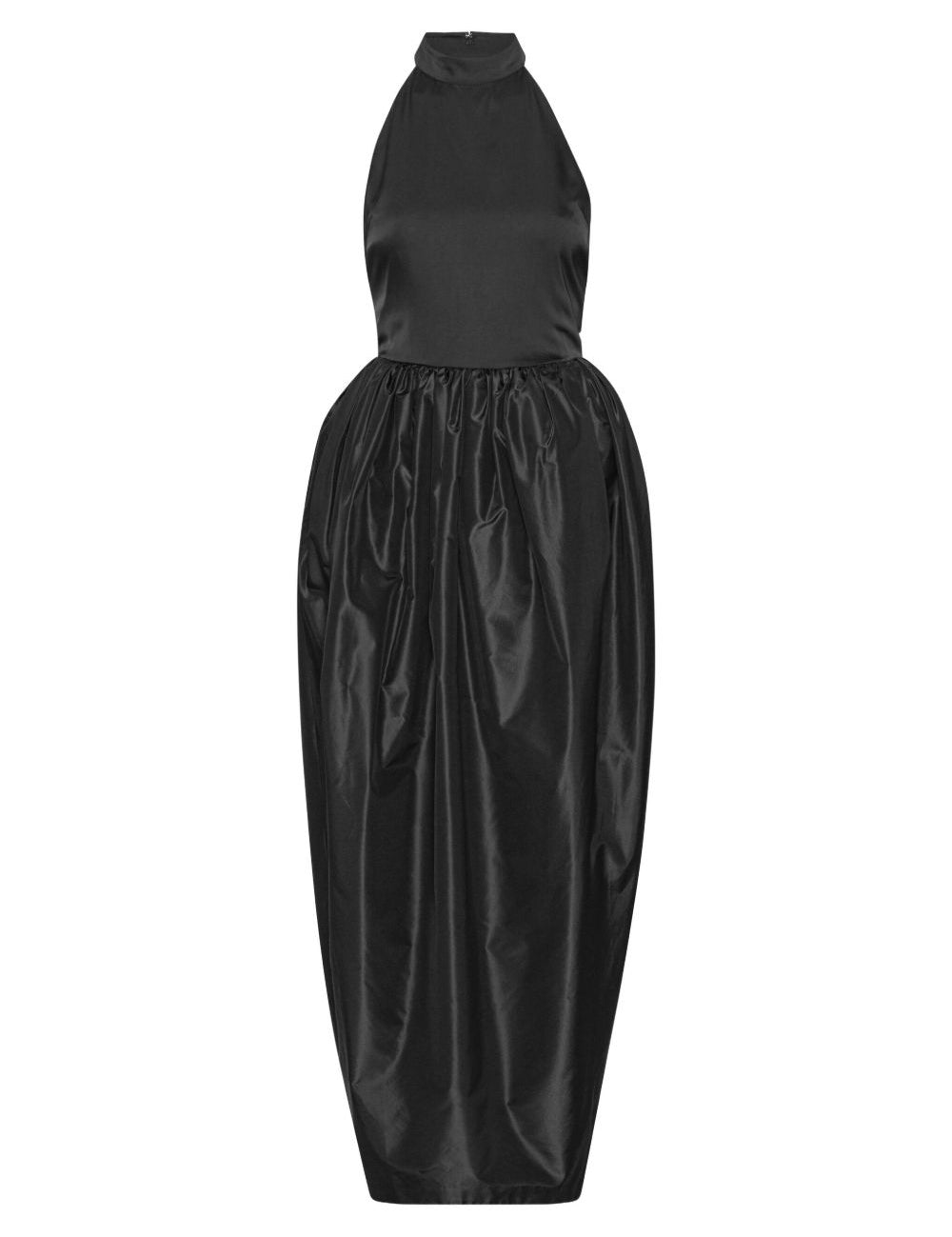 Abito con scollo all'americana in nero Rotate holiday - donna 