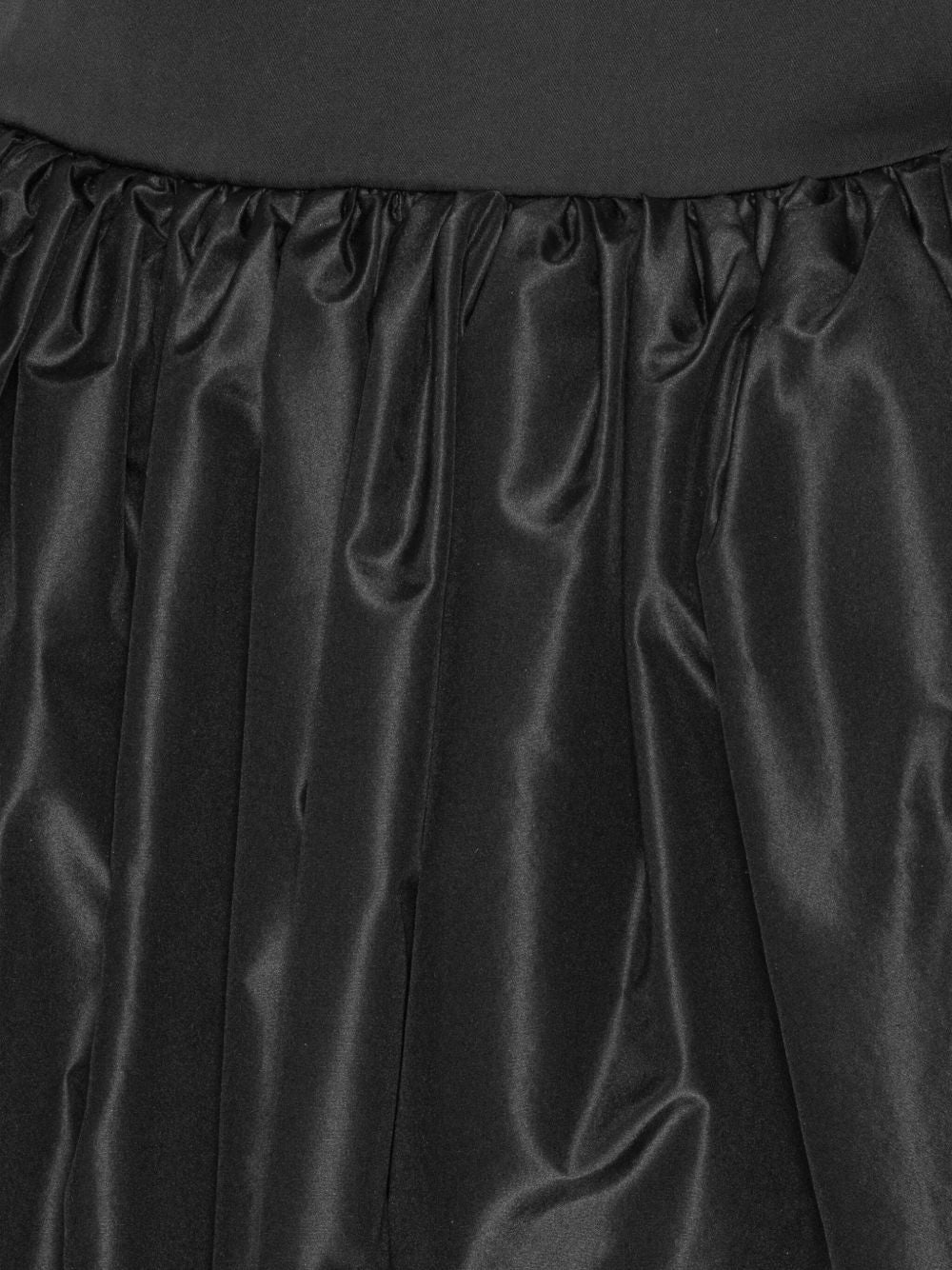 Abito con scollo all'americana in nero Rotate holiday - donna 