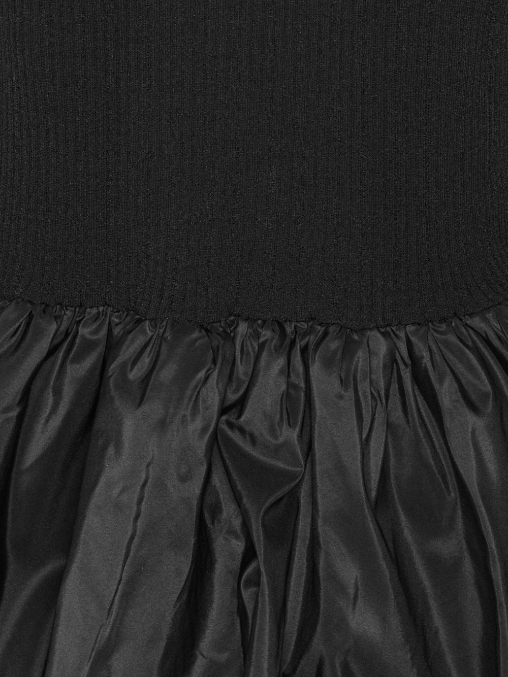 Abito a maniche lunghe con dettaglio cut-out in nero Rotate holiday - donna 