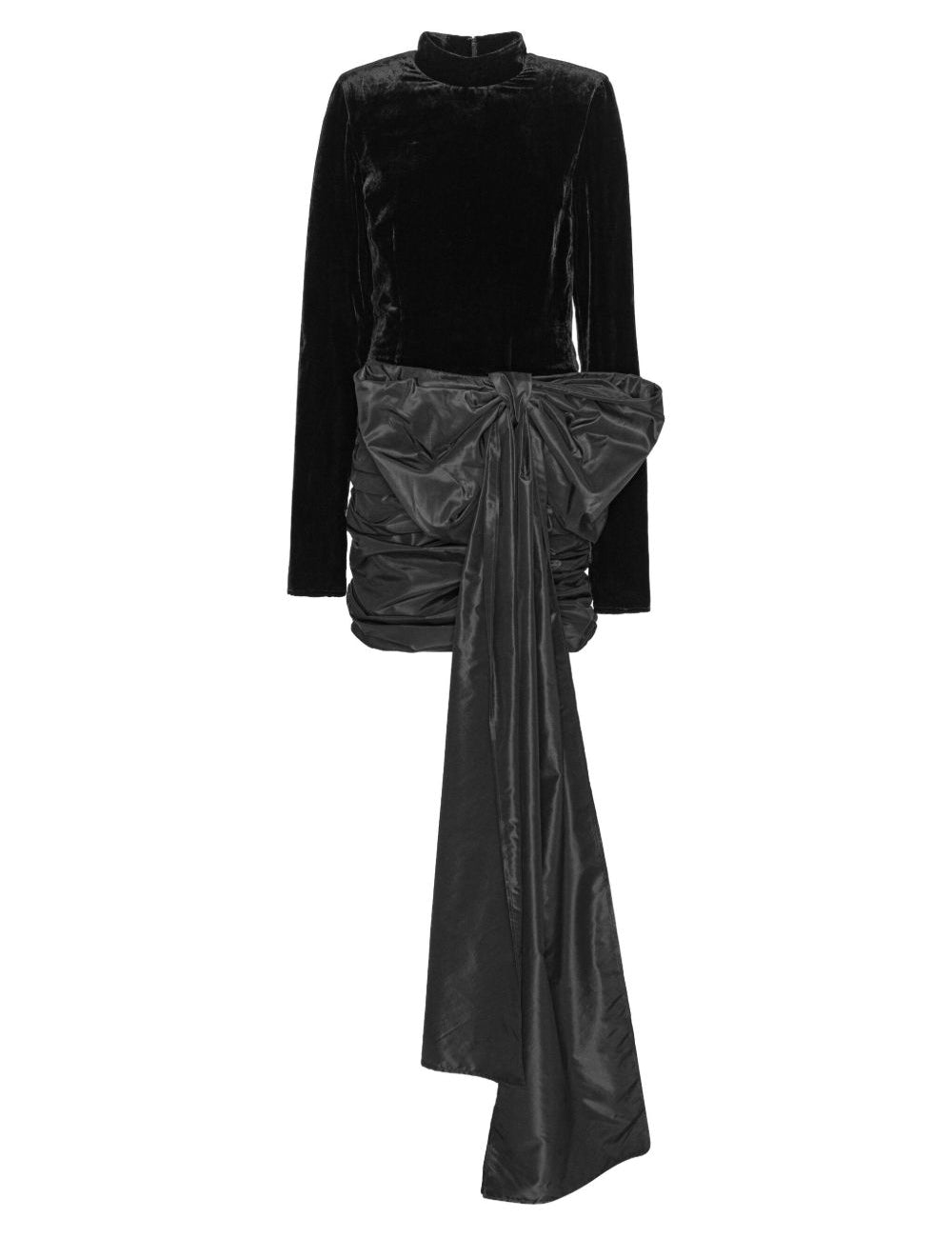 Abito corto in nero Rotate holiday - donna 