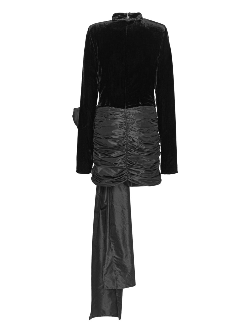 Abito corto in nero Rotate holiday - donna 