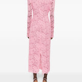 Abito in pizzo floreale in rosa Rowen rose - donna 