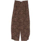 Pantaloni affusolati in pizzo in marrone Rowen rose - donna 