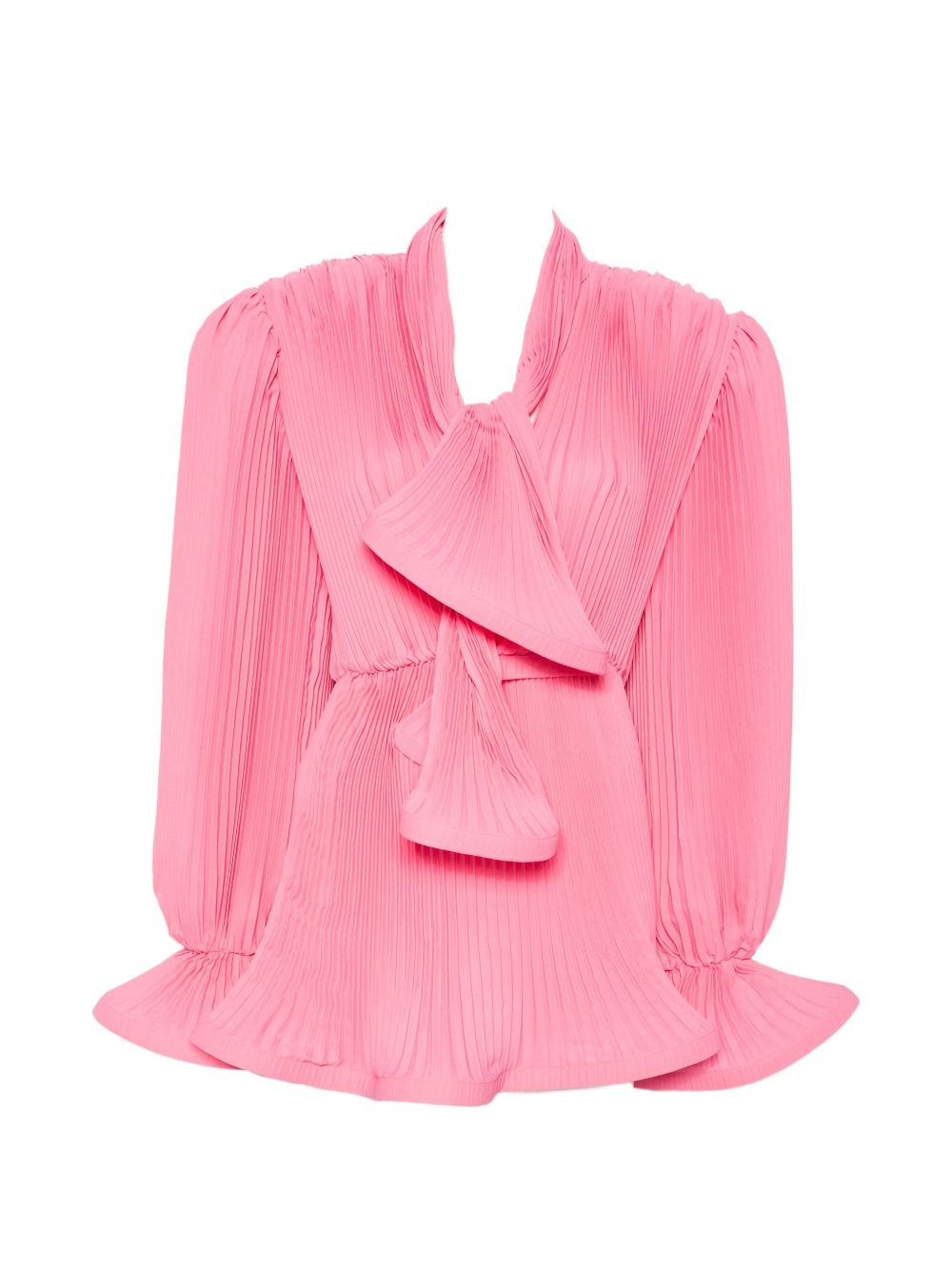 Abito corto con plissè in rosa Rowen Rose - donna 