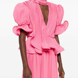 Top con ruches in rosa Rowen rose - donna 