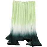Gonna midi plissettata in verde degradè Rowen Rose - donna 