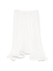 Gonna midi plissettata in bianco Rowen Rose - donna