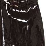 Gonna midi con dettaglio in pizzo in marrone Rowen rose - donna 