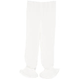 Pantaloni plissé con volant in bainco Rowen rose - donna 