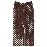 Gonna midi a pois in marrone Rowen rose - donna 