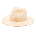 Fedora con logo in beige Ruslan baginskiy - donna 
