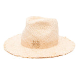 Fedora con logo in beige Ruslan baginskiy - donna 