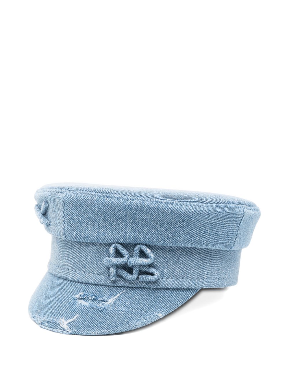 Cappello baker boy in denim  in blu Ruslan baginskiy - donna 
