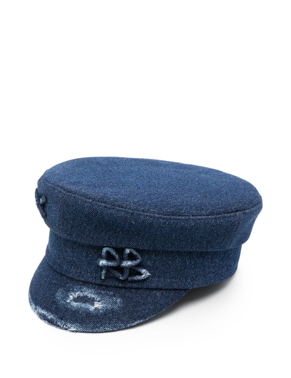 Cappello baker boy in denim in blu Ruslan baginskiy - donna 