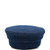 Cappello baker boy in denim in blu Ruslan baginskiy - donna 