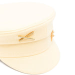 Cappello con dettaglio in metallo in giallo Ruslan baginskiy - donna 