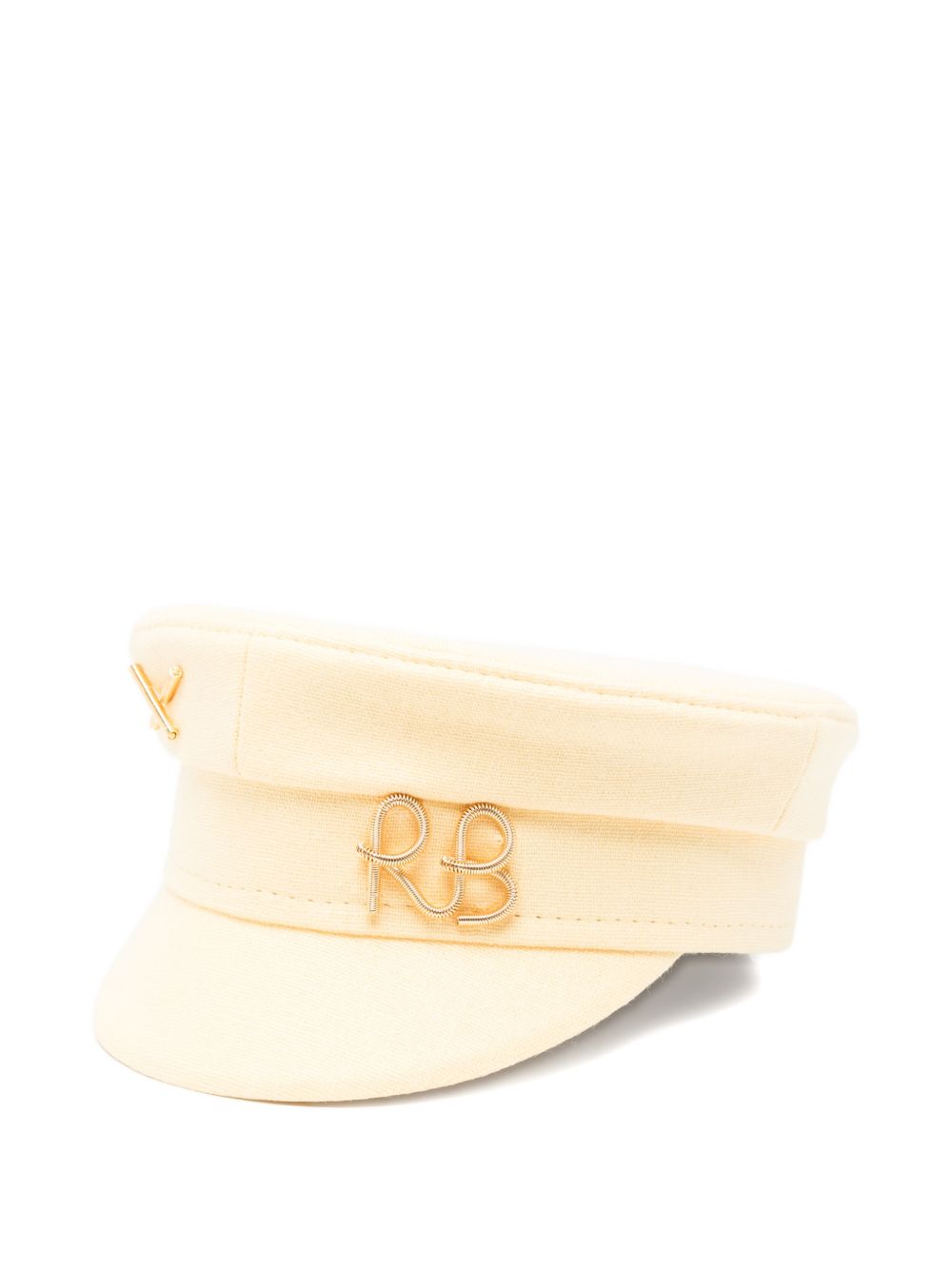 Cappello con dettaglio in metallo in giallo Ruslan baginskiy - donna 