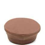 Cappello baker boy con logo ricamato in marrone Ruslan baginskiy - donna 
