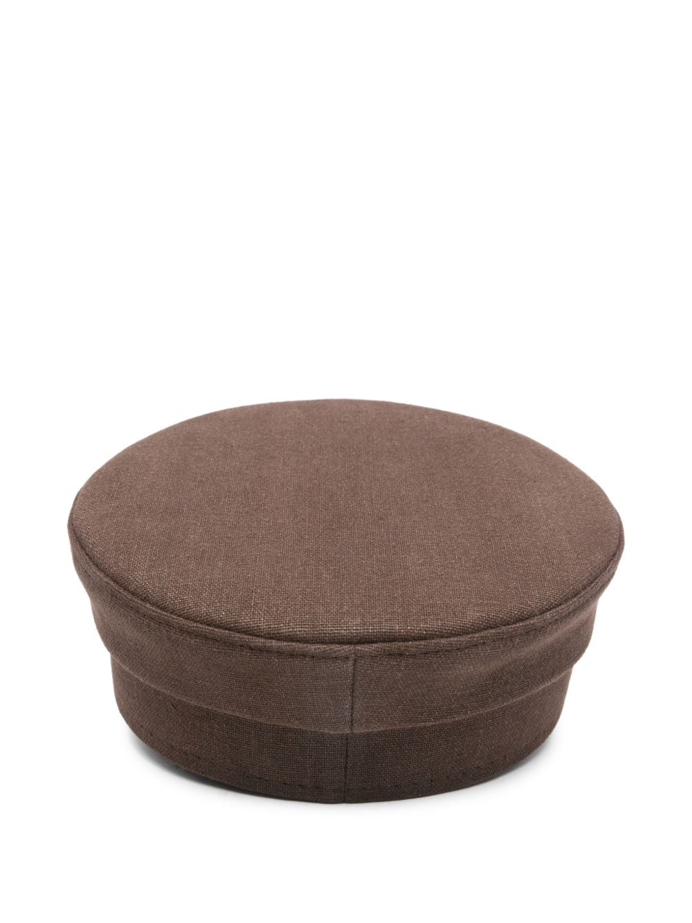 Cappello baker boy con logo in marrone Ruslan baginskiy - donna 