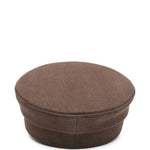 Cappello baker boy con logo in marrone Ruslan baginskiy - donna 