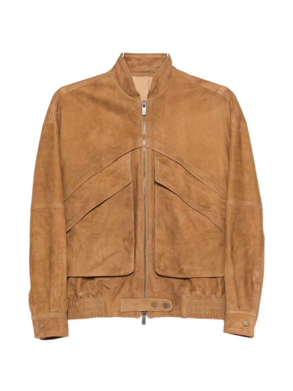 Giacca con zip in marrone Salvatore santoro - donna 