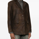 Blazer con tasche in marrone Salvatore santoro - donna 