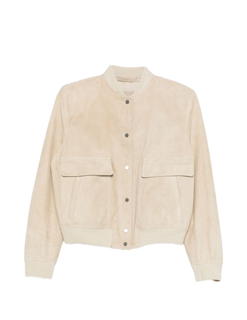 Giacca con tasche in suede in beige Salvatore santoro - donna 