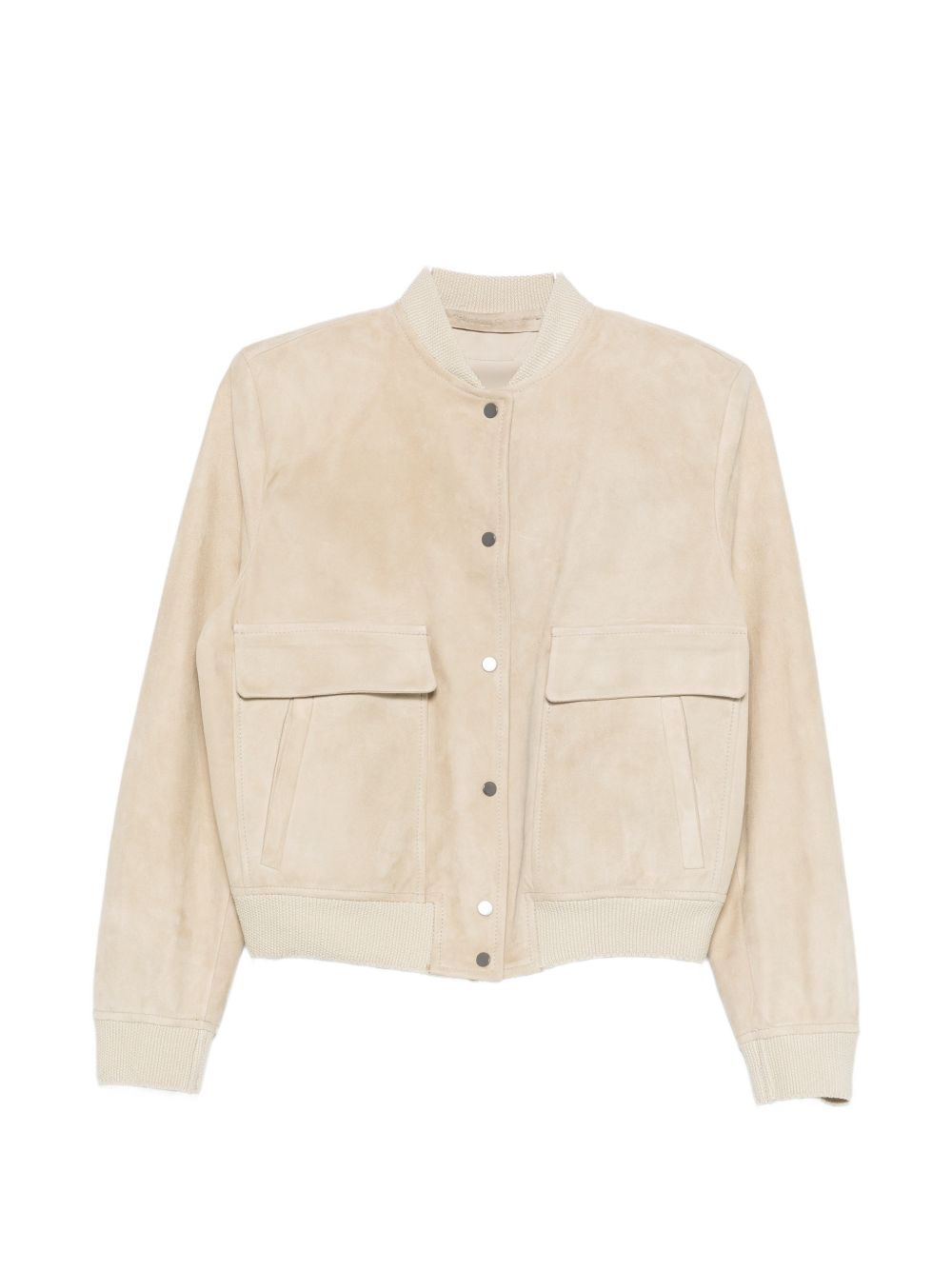 Giacca con tasche in suede in beige Salvatore santoro - donna 