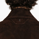 Blazer con tasche in suede in marrone Salvatore santoro - donna 
