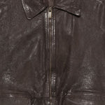 Gilet con zip in marrone Salvatore santoro - donna 