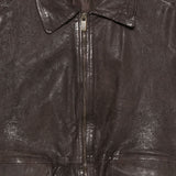 Gilet con zip in marrone Salvatore santoro - donna 