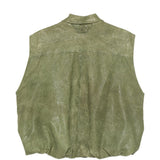 Gilet con zip in verde Salvatore santoro - donna 