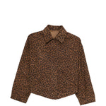 GIACCA CON STAMPA ANIMALIER IN MARRONE Salvatore santoro - donna 
