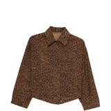 GIACCA CON STAMPA ANIMALIER IN MARRONE Salvatore santoro - donna 